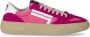 Puraai Vintage Lips Fuchsia Sneaker Multicolor Dames - Thumbnail 1