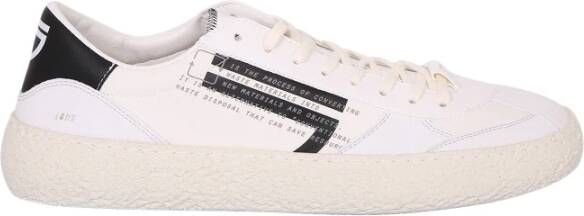 Puraai Witte Mora Low-Top Sneakers White Heren