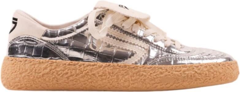 Puraai Zilveren Sneakers Mod. 4.05 Polly