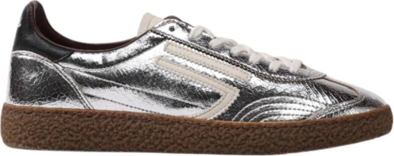 Puraai Zilveren Sneakers Vegan Schoenen