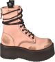 R13 Lace-up Boots Roze Dames - Thumbnail 1