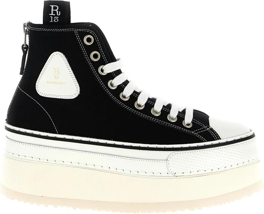 R13 Courtney Canvas Sneakers