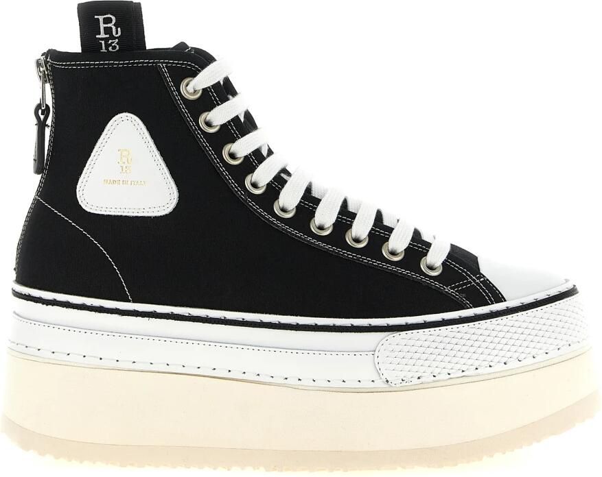 R13 Courtney Platform High-Top Sneaker