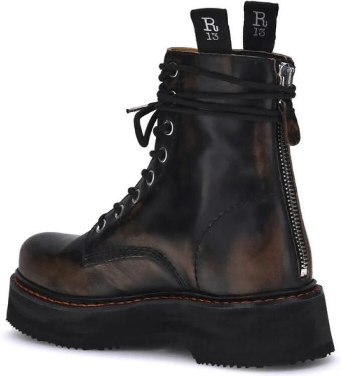 R13 Platform Veterschoenen Enkellaarzen - Foto 2