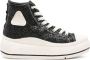 R13 Zwarte Glitter Sneakers met Contraststiksels Black Dames - Thumbnail 1