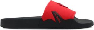 Raf Simons Astra rubberen glijbanen Rood