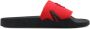 Raf Simons Astra rubberen glijbanen Rood - Thumbnail 1