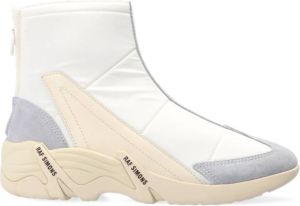 Raf Simons Cylon-22 high-top sneakers Beige
