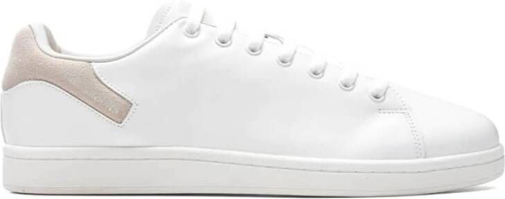 Raf Simons Orion Beige Stijlvolle Sneakers White