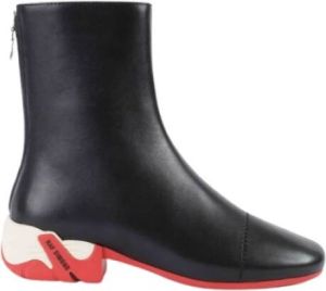 Raf Simons Solaris-hoge laarzen in zwart leer Zwart Dames