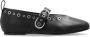 Rag & Bone Ballerinas Spire Mary Jane Grommets Black Dames - Thumbnail 1