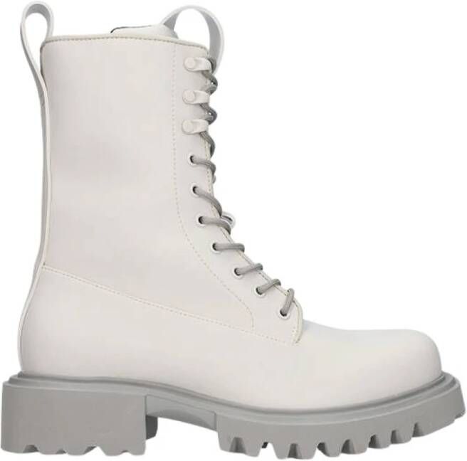 Rains Lace-up Boots Grijs Dames