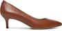 Lauren Ralph Lauren Hoge hakken Adrienne-Pumps-Closed Toe in bruin - Thumbnail 1