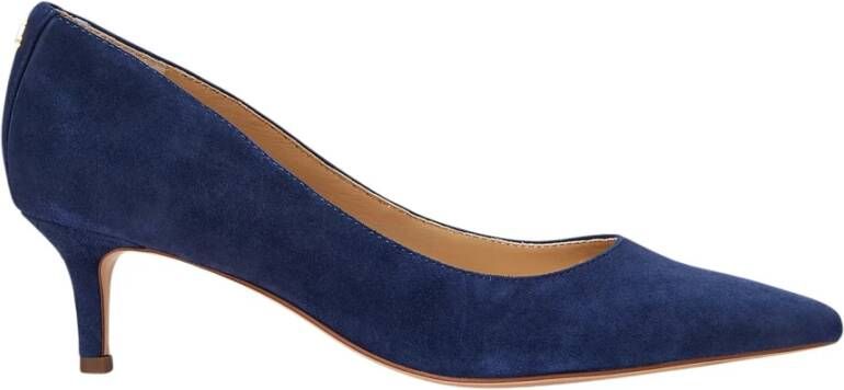 Ralph Lauren Adrienne Suede Pump