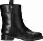 Ralph Lauren Zwarte polyester laarzen met contrastdetails Black Dames - Thumbnail 2