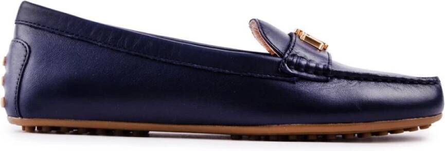 Lauren Ralph Lauren Loafers & ballerina schoenen Barnsbury-Flats-Driver in blauw