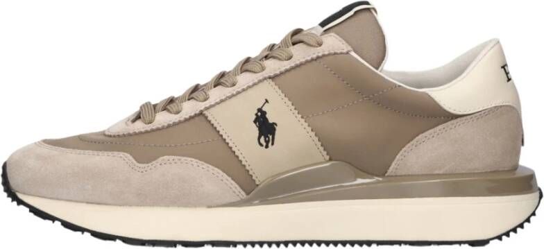 POLO RALPH LAUREN Ralph Lauren Lage Sneakers Heren Train 89 Maat: 41 Materiaal: Suède Kleur: Beige - Foto 2