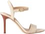 Lauren Ralph Lauren Sandalen van leer met doornsluiting model 'GWEN' - Thumbnail 1