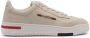 Ralph Lauren Beige Leren Sneakers - Thumbnail 1