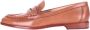 Lauren Ralph Lauren Pennyloafers van leer met labeldetail model 'WYNNIE' - Thumbnail 8