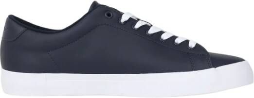 Ralph Lauren Blauwe casual sneakers met lage profiel voor heren Blue Heren