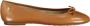 LAUREN RALPH LAUREN Ballerina Dames Jayna Flats Ballet Maat: 39 Materiaal: Leer Kleur: Bruin - Thumbnail 11