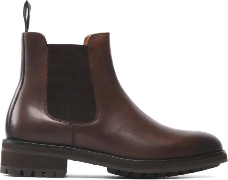 Polo Ralph Lauren Chelsea boots van leer model 'BRYSON'