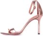 Ralph Lauren Bruine Sandalen Logo Gesp Rubber Zool Brown Dames - Thumbnail 1