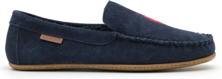Ralph Lauren Collinsavy Loafers Stijlvol en Comfortabel Blue Heren