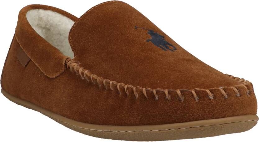 Ralph Lauren Comfortabele pantoffels Bruin Heren