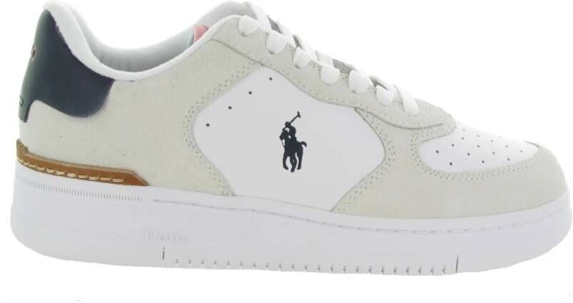 Polo Ralph Lauren Masters Crt Low Fashion sneakers Schoenen white navy red maat: 43 beschikbare maaten:43 44 45 - Foto 3