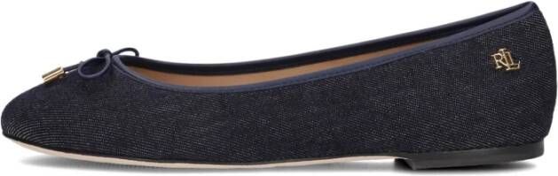 Ralph Lauren Dames Ballerina's Jayna Flats Ballet Blue Dames