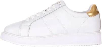 Ralph Lauren Dames Leren Sneakers Wit Dames