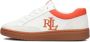 LAUREN RALPH LAUREN Lage Sneakers Dames Hailey 6 Low Top Lace Maat: 40 Materiaal: Leer Kleur: Wit - Thumbnail 2