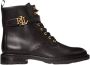 Lauren Ralph Lauren Boots met doornsluiting en labeldetail model 'ELRIDGE' - Thumbnail 1