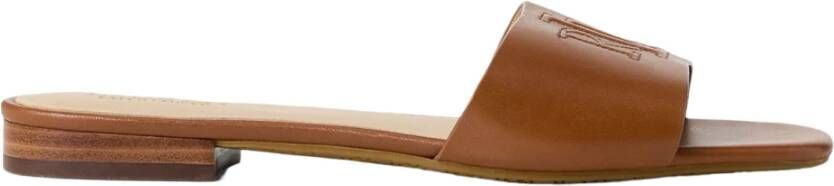 Lauren Ralph Lauren Slippers & Mules Everley Sld Sandals Slide in bruin