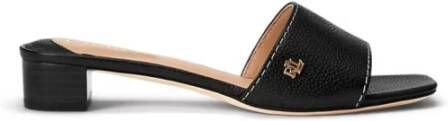 Ralph Lauren Fay Sandalen van getrommeld leer