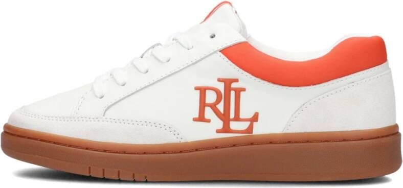Ralph Lauren Hailey 6 Low Top Lace Sneakers