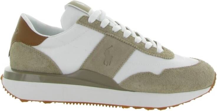 POLO RALPH LAUREN Ralph Lauren Lage Sneakers Train 89 Maat: 45 Materiaal: Suède Kleur: Wit - Foto 4
