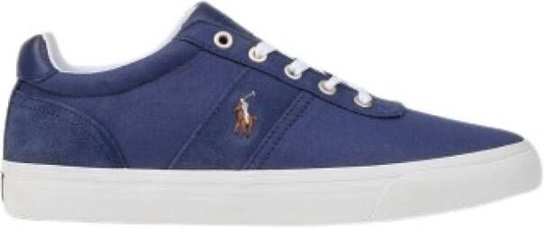 Ralph Lauren Heren Canvas Sneakers Blue Heren