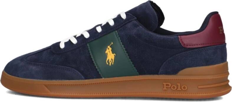 POLO RALPH LAUREN Ralph Lauren Lage Sneakers Heren Heritage Area Maat: 43 Materiaal: Suède Kleur: Blauw - Foto 3