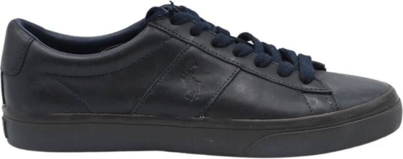 Ralph Lauren Heren sneakers van leer in zwart 42 BLK