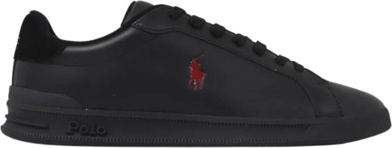 Polo Ralph Lauren Heritage Court Ii Sneakers Schoenen black red maat: 46 beschikbare maaten:42 43 44 45 46 - Foto 3