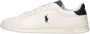 POLO RALPH LAUREN Ralph Lauren Lage Sneakers Heren Heritage Court Ii Maat: 41 Materiaal: Leer Kleur: Wit - Thumbnail 3