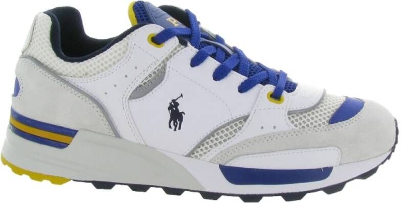 Ralph Lauren Heritage Court Ribbon Trackster 200 Schoenen White