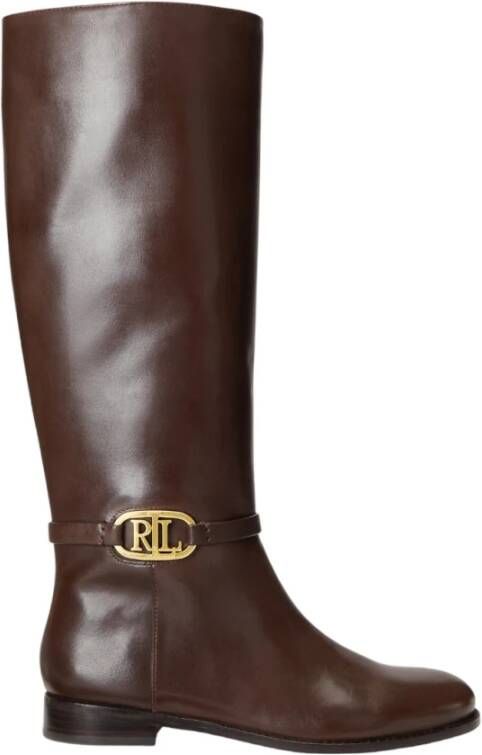 Ralph Lauren High Boots Bruin Dames