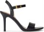 Lauren Ralph Lauren Leren sandalen met naaldhak model 'GWEN' - Thumbnail 1