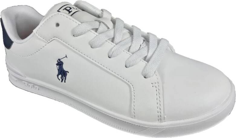 Ralph Lauren Klassieke Court Sneakers White Heren