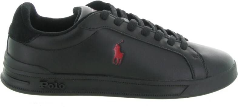 Polo Ralph Lauren Heritage Court Ii Sneakers Schoenen black red maat: 46 beschikbare maaten:42 43 44 45 46 - Foto 2