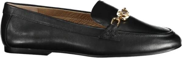 Lauren Ralph Lauren Penny loafers van leer met schachtbrug model 'AVERI'